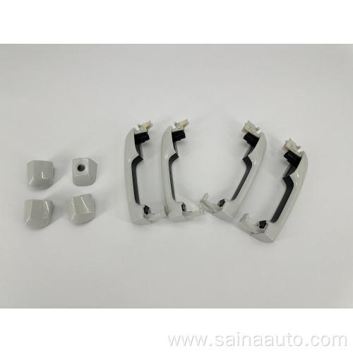 Car pearl white door handle